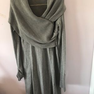 Gray Sweater Dress